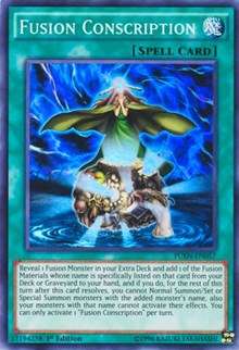 Fusion Conscription [FUEN-EN057] Super Rare | Exor Games New Glasgow