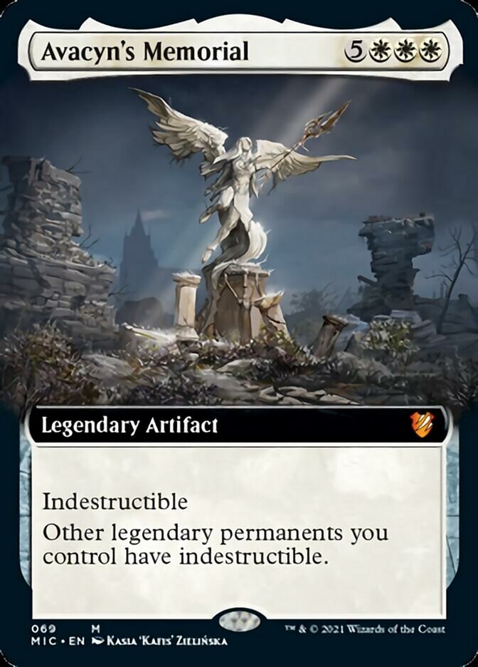 Avacyn's Memorial (Extended) [Innistrad: Midnight Hunt Commander] | Exor Games New Glasgow