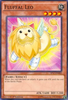 Fluffal Leo (Starfoil) [SP17-EN002] Starfoil Rare | Exor Games New Glasgow