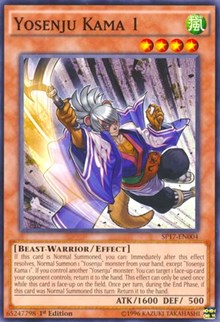 Yosenju Kama 1 (Starfoil) [SP17-EN004] Starfoil Rare | Exor Games New Glasgow