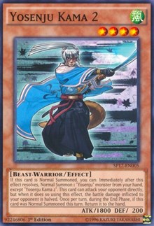 Yosenju Kama 2 (Starfoil) [SP17-EN005] Starfoil Rare | Exor Games New Glasgow