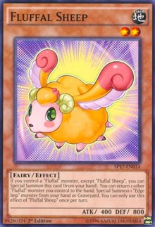 Fluffal Sheep (Starfoil) [SP17-EN014] Starfoil Rare | Exor Games New Glasgow