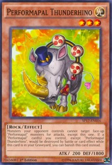 Performapal Thunderhino (Starfoil) [SP17-EN016] Starfoil Rare | Exor Games New Glasgow