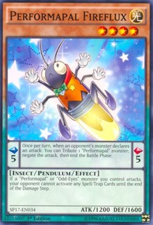 Performapal Fireflux [SP17-EN034] Common | Exor Games New Glasgow