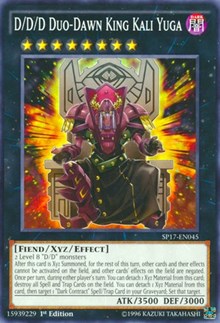 D/D/D Duo-Dawn King Kali Yuga (Starfoil) [SP17-EN045] Starfoil Rare | Exor Games New Glasgow