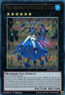 Full Armored Crystalzero Lancer [DUSA-EN007] Ultra Rare | Exor Games New Glasgow