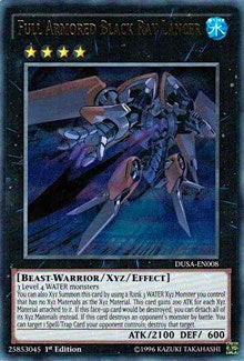 Full Armored Black Ray Lancer [DUSA-EN008] Ultra Rare | Exor Games New Glasgow