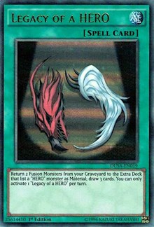 Legacy of a HERO [DUSA-EN019] Ultra Rare | Exor Games New Glasgow