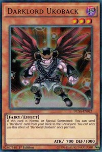 Darklord Ukoback [DUSA-EN022] Ultra Rare | Exor Games New Glasgow