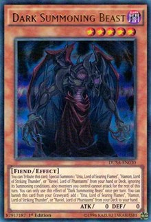 Dark Summoning Beast [DUSA-EN030] Ultra Rare | Exor Games New Glasgow