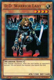 D.D. Warrior Lady [DUSA-EN051] Ultra Rare | Exor Games New Glasgow