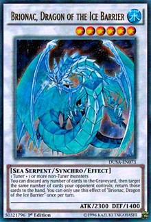 Brionac, Dragon of the Ice Barrier [DUSA-EN073] Ultra Rare | Exor Games New Glasgow