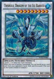 Trishula, Dragon of the Ice Barrier [DUSA-EN081] Ultra Rare | Exor Games New Glasgow