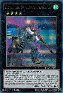 Castel, the Skyblaster Musketeer [DUSA-EN093] Ultra Rare | Exor Games New Glasgow