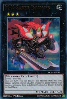 M-X-Saber Invoker [DUSA-EN095] Ultra Rare | Exor Games New Glasgow