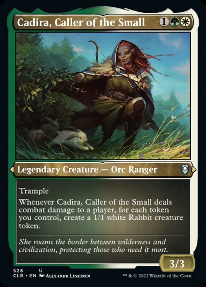 Cadira, Caller of the Small (Foil Etched) [Commander Legends: Battle for Baldur's Gate] | Exor Games New Glasgow