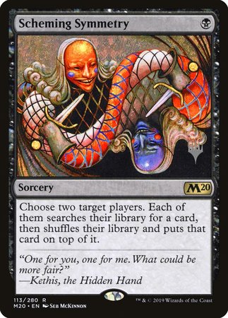 Scheming Symmetry [Core Set 2020 Promos] | Exor Games New Glasgow