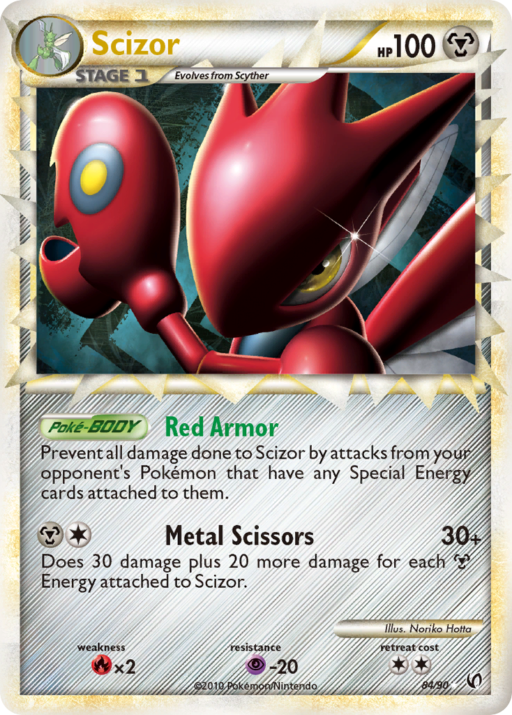 Scizor (84/90) [HeartGold & SoulSilver: Undaunted] | Exor Games New Glasgow