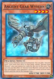 Ancient Gear Wyvern [SR03-EN003] Super Rare | Exor Games New Glasgow