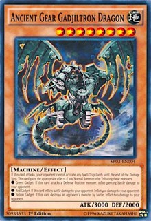 Ancient Gear Gadjiltron Dragon [SR03-EN004] Common | Exor Games New Glasgow