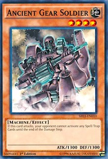 Ancient Gear Soldier [SR03-EN010] Common | Exor Games New Glasgow