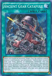 Ancient Gear Catapult [SR03-EN021] Super Rare | Exor Games New Glasgow