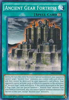 Ancient Gear Fortress [SR03-EN022] Common | Exor Games New Glasgow