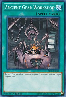 Ancient Gear Workshop [SR03-EN024] Common | Exor Games New Glasgow