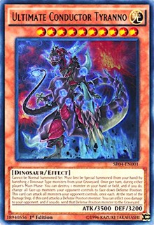 Ultimate Conductor Tyranno [SR04-EN001] Ultra Rare | Exor Games New Glasgow