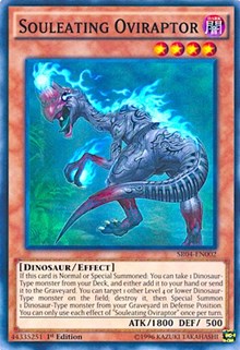 Souleating Oviraptor [SR04-EN002] Super Rare | Exor Games New Glasgow