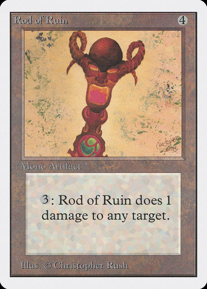 Rod of Ruin [Unlimited Edition] | Exor Games New Glasgow