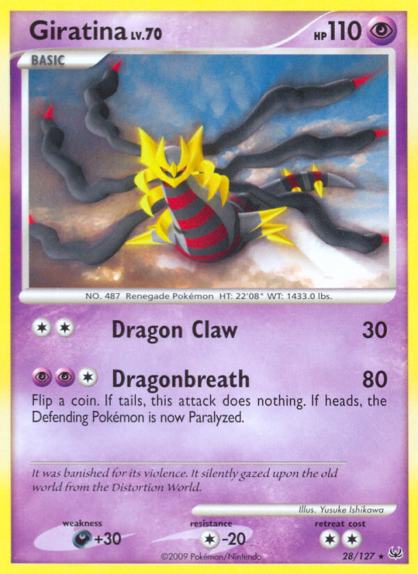 Giratina (28/127) [Platinum: Base Set] | Exor Games New Glasgow