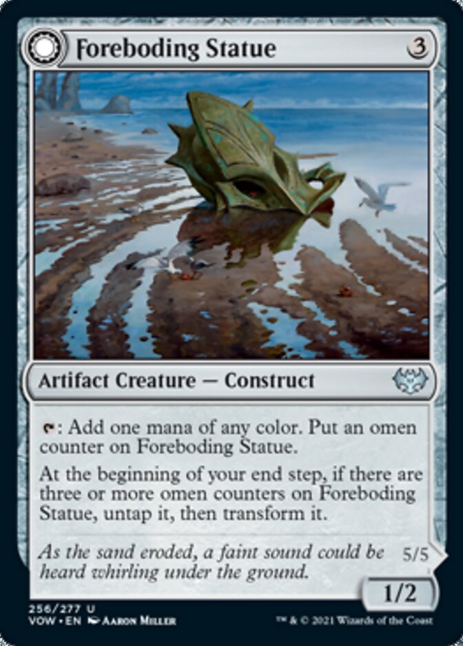 Foreboding Statue // Forsaken Thresher [Innistrad: Crimson Vow] | Exor Games New Glasgow