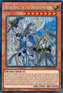 Master Peace, the True Dracoslaying King [MACR-EN024] Secret Rare | Exor Games New Glasgow