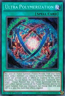 Ultra Polymerization [MACR-EN052] Secret Rare | Exor Games New Glasgow