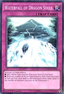 Waterfall of Dragon Souls [MACR-EN078] Super Rare | Exor Games New Glasgow