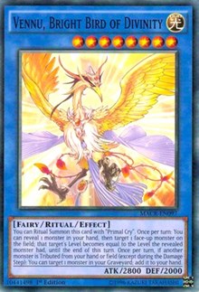 Vennu, Bright Bird of Divinity [MACR-EN097] Common | Exor Games New Glasgow