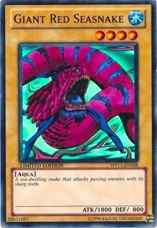 Giant Red Seasnake [WP11-EN008] Super Rare | Exor Games New Glasgow