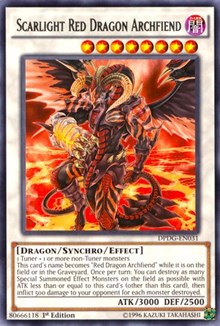 Scarlight Red Dragon Archfiend [DPDG-EN031] Rare | Exor Games New Glasgow