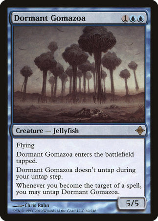 Dormant Gomazoa [Rise of the Eldrazi] | Exor Games New Glasgow