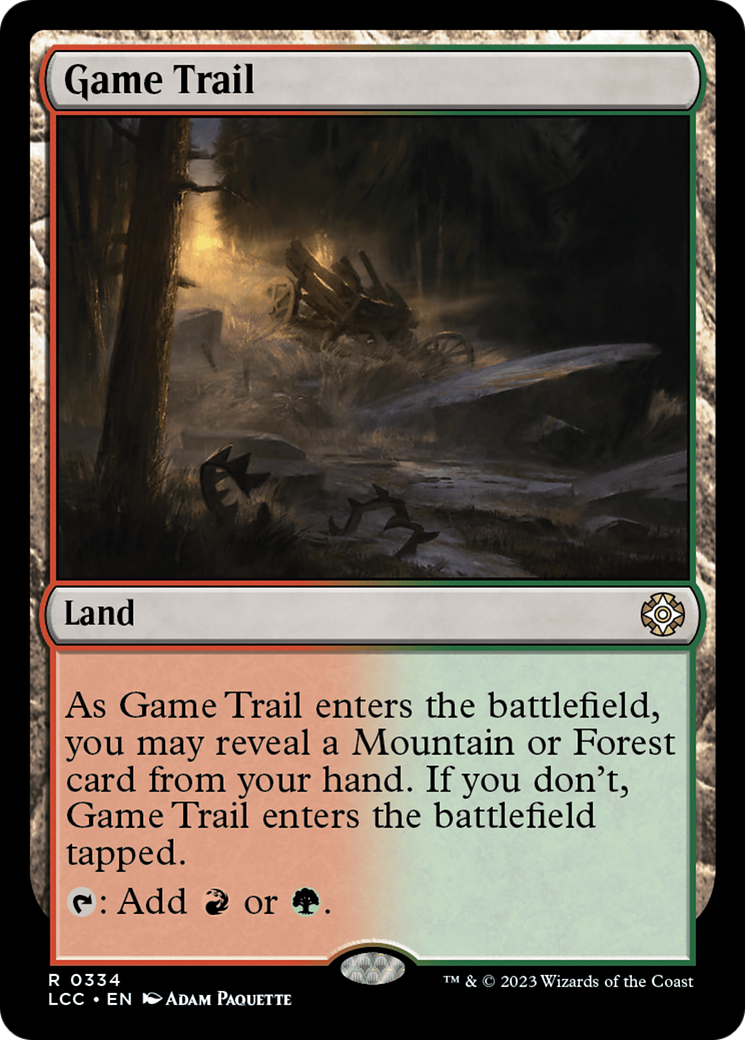 Game Trail [The Lost Caverns of Ixalan Commander] | Exor Games New Glasgow