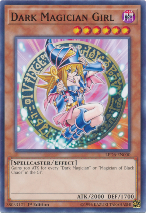 Dark Magician Girl [LED6-EN000] Common | Exor Games New Glasgow