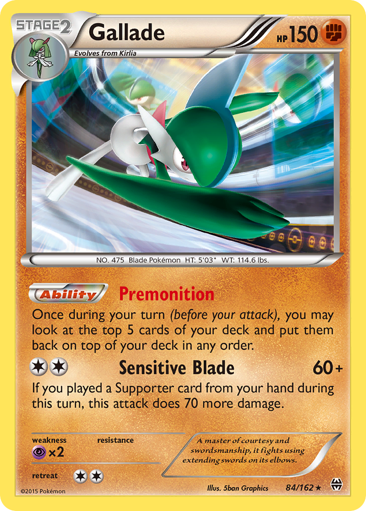 Gallade (84/162) [XY: BREAKthrough] | Exor Games New Glasgow