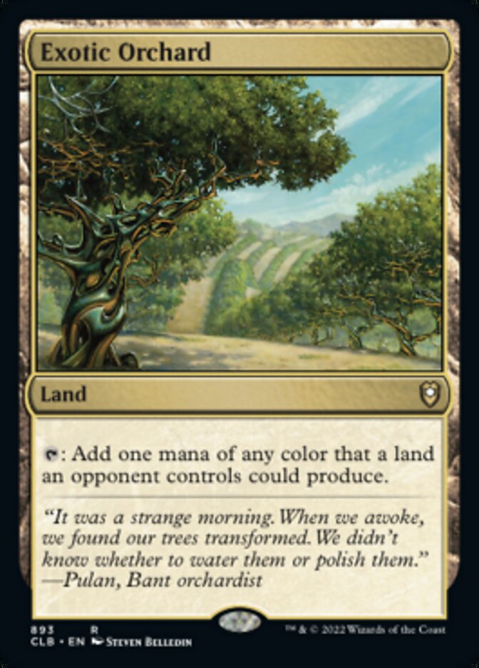 Exotic Orchard [Commander Legends: Battle for Baldur's Gate] | Exor Games New Glasgow