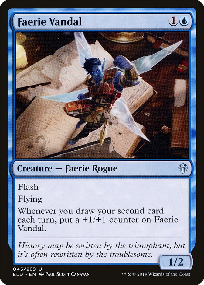 Faerie Vandal [Throne of Eldraine] | Exor Games New Glasgow