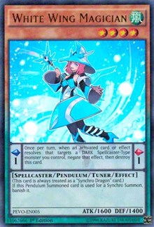 White Wing Magician [PEVO-EN005] Ultra Rare | Exor Games New Glasgow