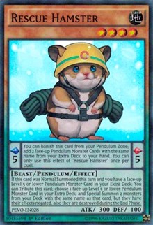 Rescue Hamster [PEVO-EN028] Super Rare | Exor Games New Glasgow