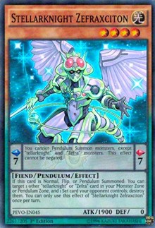 Stellarknight Zefraxciton [PEVO-EN045] Super Rare | Exor Games New Glasgow