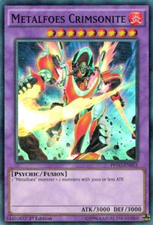 Metalfoes Crimsonite [PEVO-EN053] Super Rare | Exor Games New Glasgow