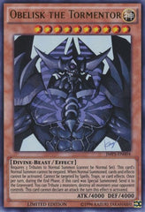 Obelisk the Tormentor (JMPS-EN004) [JMPS-EN004] Ultra Rare | Exor Games New Glasgow